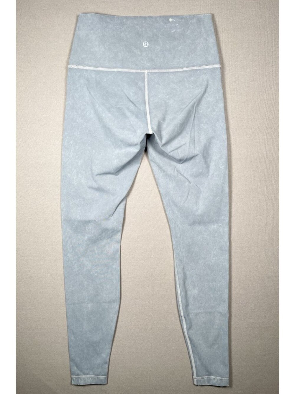 Lululemon Wunder Under High Rise Snow Washed Chambray Tights - Women Size 6